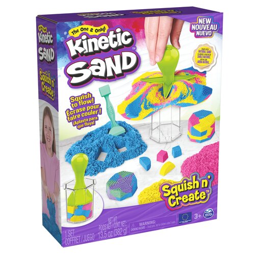 Piasek kinetyczny SPIN MASTER Kinetic Sand Zgniataj i twórz 6065527