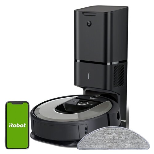 Robot sprzątający IROBOT Roomba Combo I8+ (I857640) Jasnoszary