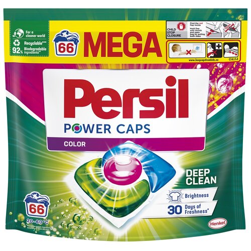 Kapsułki do prania PERSIL Power Caps Color - 66 szt.
