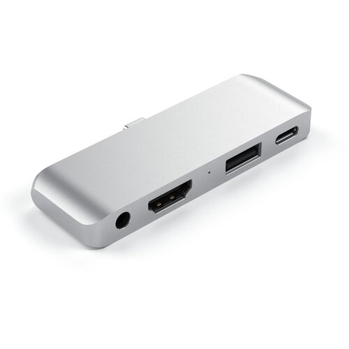 Hub SATECHI ST-TCMPHS USB Typu C, Pasywny Srebrny