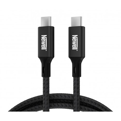 Kabel USB-C - USB-C NEWELL 4.0 1m Grafitowy