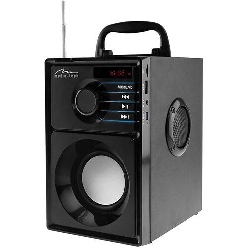 Głośnik mobilny MEDIA TECH MT3179 Radio FM Czarny