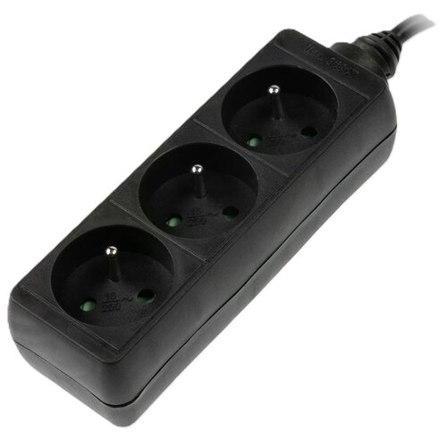 Listwa HAMA Standard 3GN 1.5 m Czarny