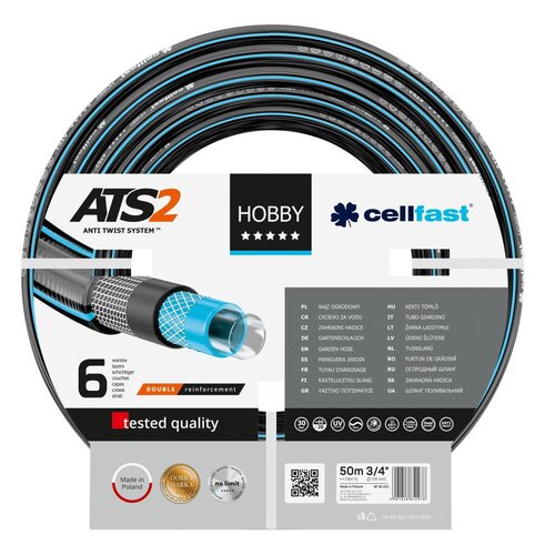 Wąż ogrodowy CELLFAST Hobby ATS2 50 m 16-221