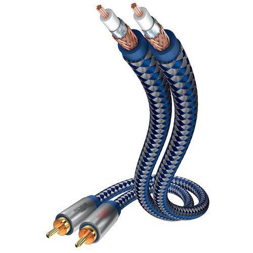 Kabel 2xRCA - 2xRCA IN-AKUSTIK 0.75 m