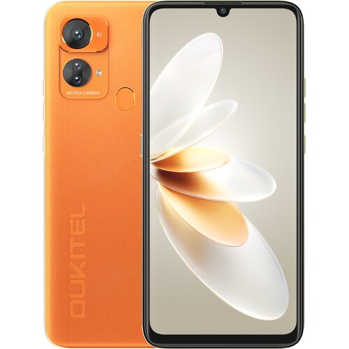 Smartfon OUKITEL C33 8/256GB 6.8" Pomarańczowy C33-OE OL
