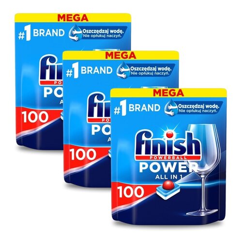 Tabletki do zmywarek FINISH All in 1 - 300 szt.