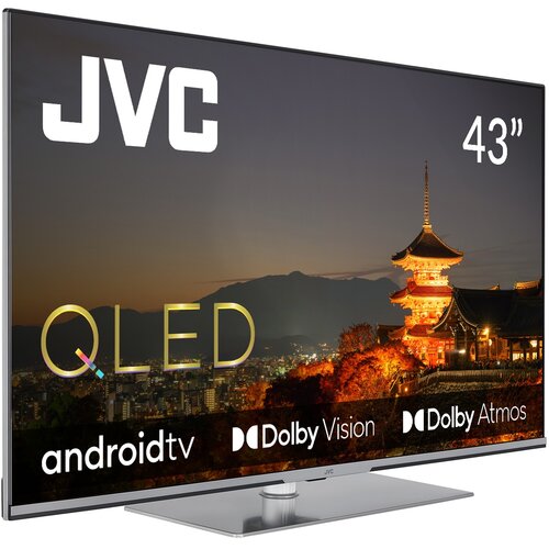 Telewizor JVC LT-43VAQ830P 43" QLED 4K Android TV Dolby Vision Dolby Atmos HDMI 2.1