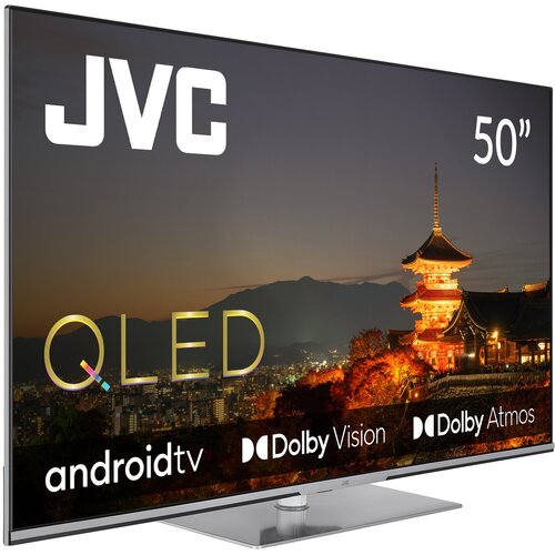 Telewizor JVC LT-50VAQ830P 50" QLED 4K Android TV Dolby Vision Dolby Atmos HDMI 2.1