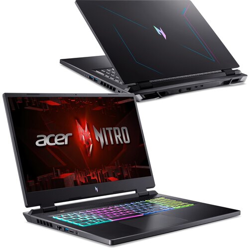Laptop ACER Nitro AN17-71-50NZ 17.3" IPS 165Hz i5-13500HX 16GB RAM 1TB SSD GeForce RTX4060 DLSS 3
