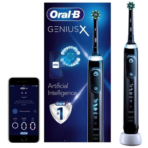 Szczoteczka rotacyjna ORAL-B Genius X Czarny