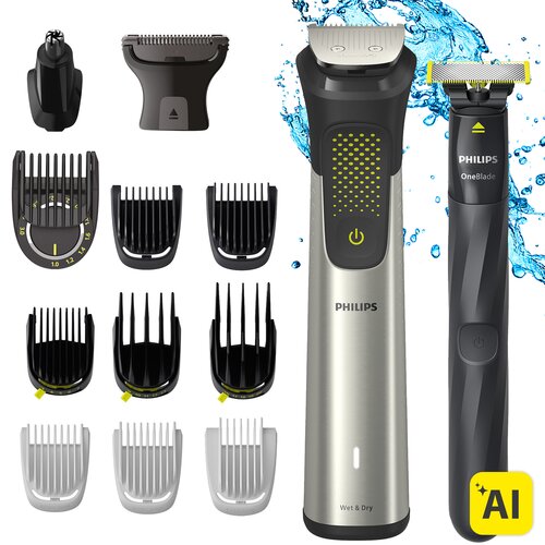 Zestaw PHILIPS Multigroom + OneBlade MG9552/15