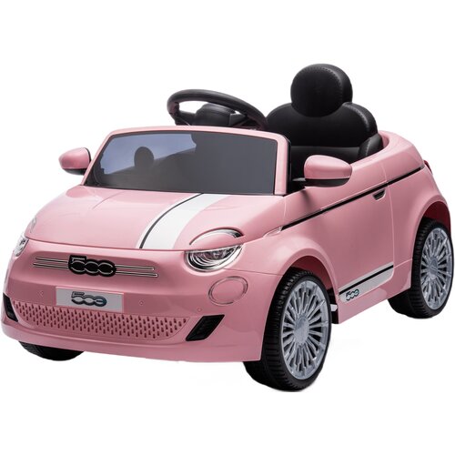 Samochód dla dziecka SUN BABY Fiat 500 Wersja Sport Różowy
