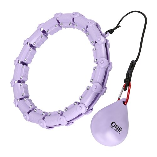 Hula hop ONE FITNESS OHA02 Fioletowy
