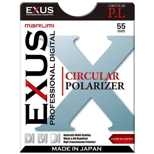 Filtr polaryzacyjny MARUMI Exus Circular PL (55 mm)
