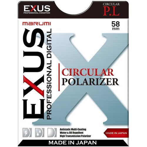 Filtr polaryzacyjny MARUMI Exus Circular PL (58 mm)