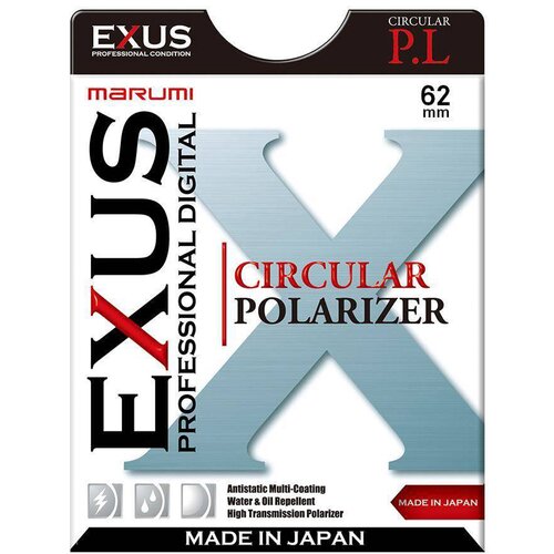 Filtr polaryzacyjny MARUMI Exus Circular PL (62 mm)