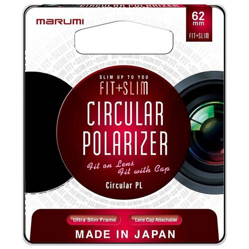 Filtr polaryzacyjny MARUMI Fit+Slim (62 mm)