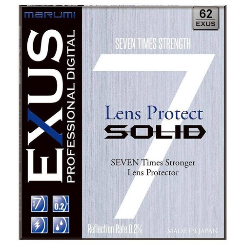 Filtr ochronny MARUMI Exus Lens Protect Solid (62 mm)