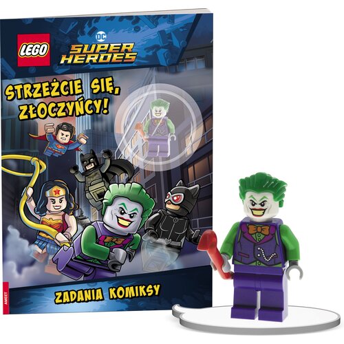 Książka LEGO DC Comics Super Heroes Strzeżcie się złoczyńcy LNC-6461Y