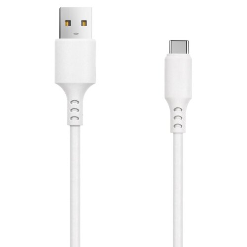Kabel USB - USB-C SETTY 3A 1 m Biały