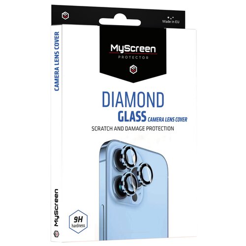 Szkło hartowane na obiektyw MYSCREEN Diamond Glass Camera Lens Cover do Apple iPhone 14/14 Plus Czarny