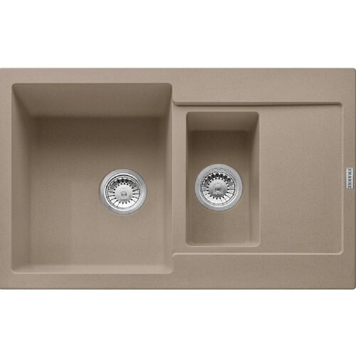 Zlewozmywak półtorakomorowy z ociekaczem FRANKE Maris MRG 651-78 114.0675.987 Cappuccino 50x78