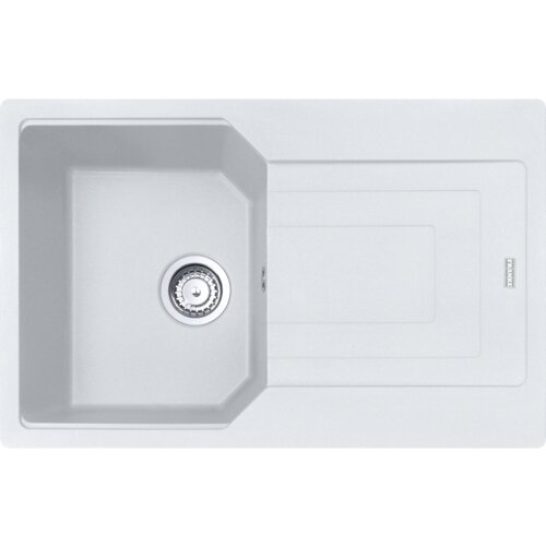 Zlewozmywak jednokomorowy z ociekaczem FRANKE Urban UBG 611-78 114.0687.272 Biały polarny 50x78