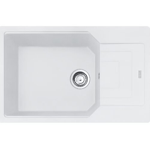 Zlewozmywak jednokomorowy z ociekaczem FRANKE Urban UBG 611-78 XL 114.0687.280 Biały polarny 50x78