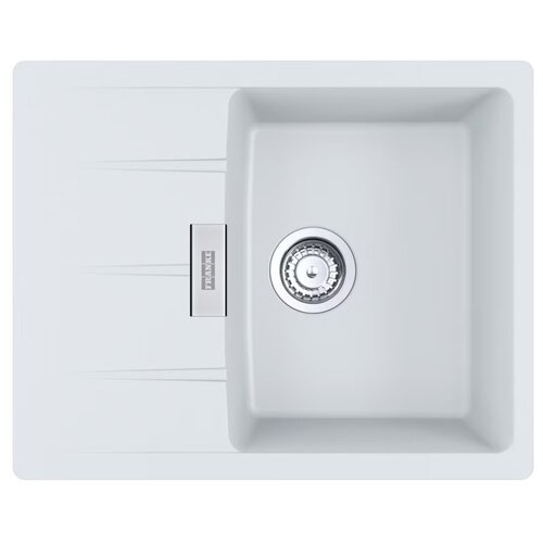 Zlewozmywak jednokomorowy z ociekaczem FRANKE Centro CNG 611-62 GSC 114.0687.312 Biały Polarny 50x62