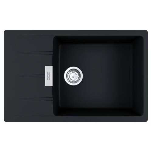 Zlewozmywak jednokomorowy z ociekaczem FRANKE Centro CNG 611-78 XL GSC 114.0687.326 Onyx 50x78