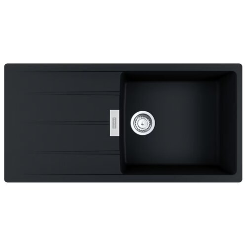 Zlewozmywak jednokomorowy z ociekaczem FRANKE Centro CNG 611-100 XL GSC 114.0687.335 Onyx 50x100