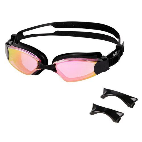 Okulary pływackie NILS AQUA NQG660MAF Racing Różowy filtr UV