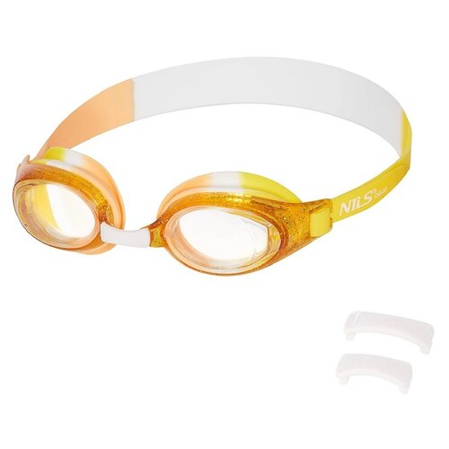 Okulary pływackie NILS AQUA NQG870AF Junior Żółty filtr UV