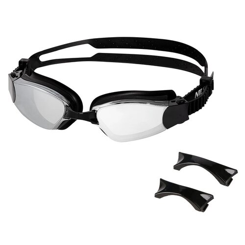 Okulary pływackie NILS AQUA NQG660MAF Racing Szary filtr UV