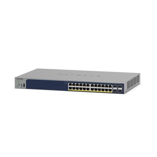 Switch NETGEAR GS728TP-300EUS Gigabit Ethernet, 28 portów, Funkcja PoE, Zarządzalny