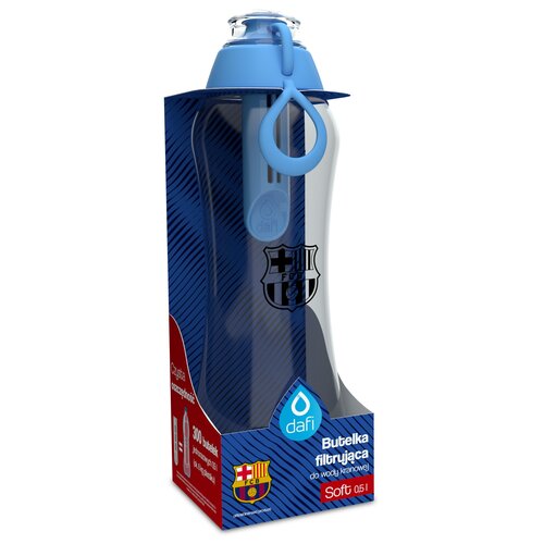 Butelka filtrująca DAFI Soft FC Barcelona 500 ml Niebieski