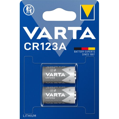 Baterie CR123A VARTA (2 szt.)