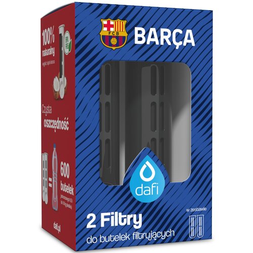 Wkład filtrujący DAFI FC Barcelona Czarny (2 szt.)