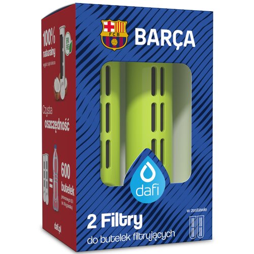 Wkład filtrujący DAFI FC Barcelona Limonkowy (2 szt.)