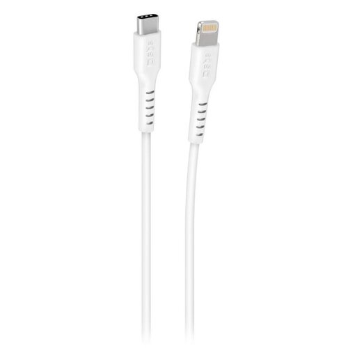 Kabel USB-C - Lightning SBS MFI 3 m Biały