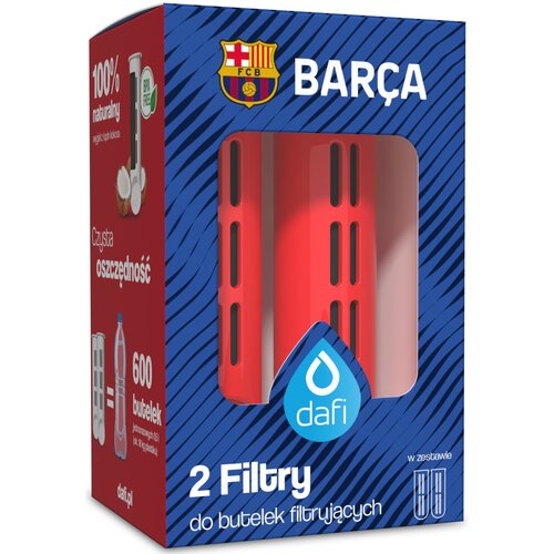 Wkład filtrujący DAFI FC Barcelona Czerwony (2 szt.)