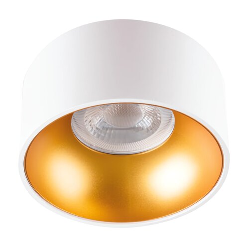 Lampa sufitowa punktowa KANLUX Mini Ritti GU10 W/G Biało-złoty