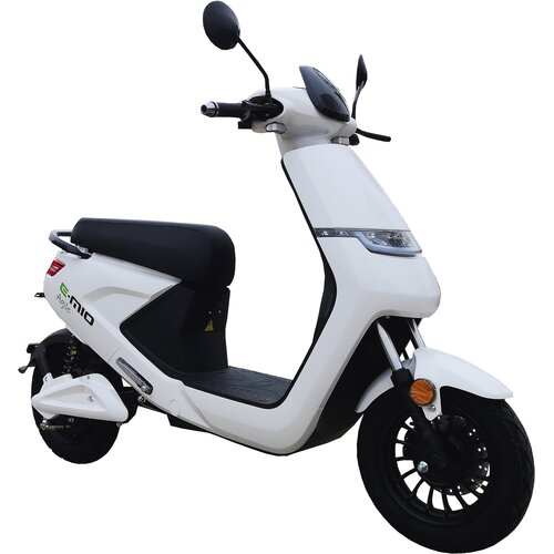 Skuter elektryczny E-MIO Agile z kufrem 60km 10" Biały