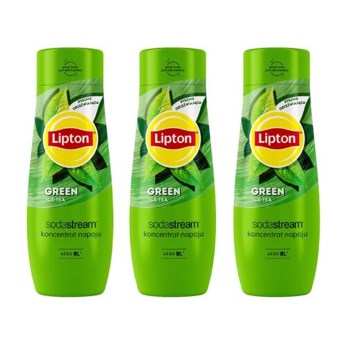 Syrop SODASTREAM Lipton Ice Tea Zielona Herbata 3 x 440 ml