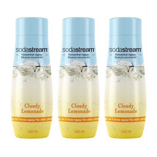 Syrop do saturatorów SODASTREAM Lemoniada 3 x 440 ml