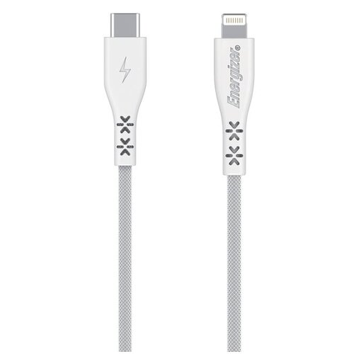 Kabel USB-C - Lightning ENERGIZER HardCase MFi 1.2 m Biały