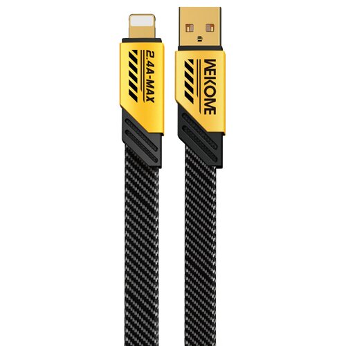 Kabel USB - Lightning WEKOME WDC-190 Mecha Series 1 m Żółty