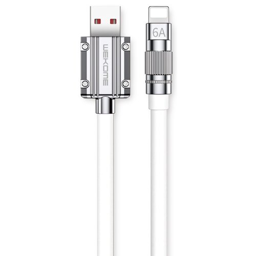 Kabel USB - Lightning WEKOME WDC-186 Wingle Series 1 m Biały