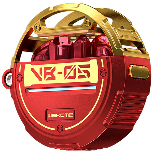 Słuchawki douszne WEKOME VB05 Vanguard Series TWS Czerwony